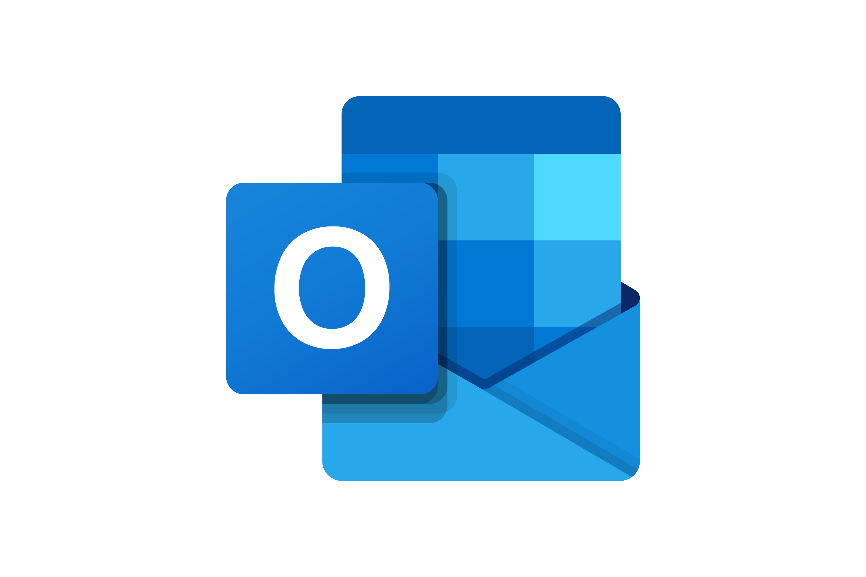Microsoft Outlook com Clara Mail
