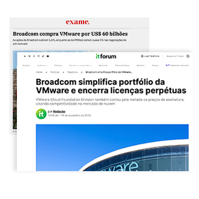 Aumento da licença VMware