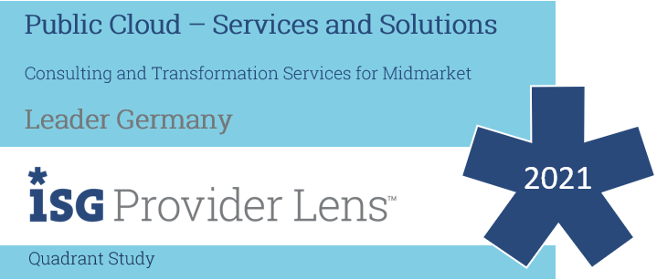 Auszeichnung ISG Provider Lens 2021