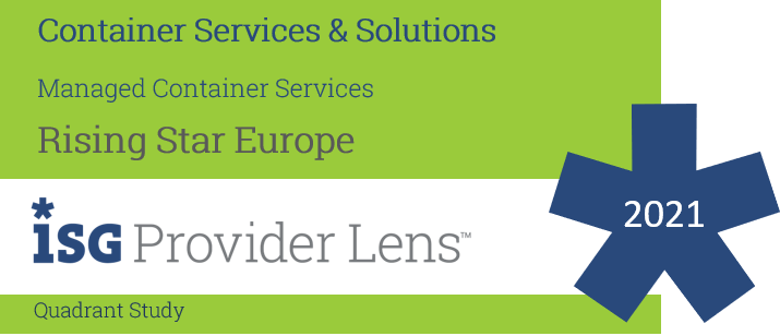 Auszeichung ISG Provider Lens Rising Star 2021