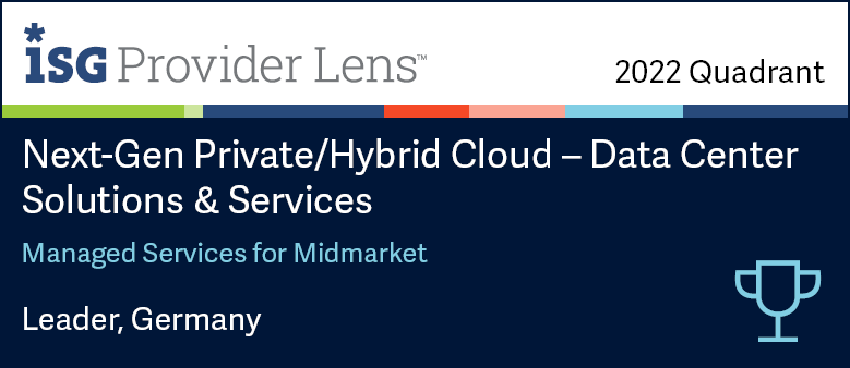Auszeichnung ISG Provider Lens 2022