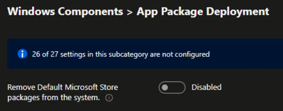 Windows Components