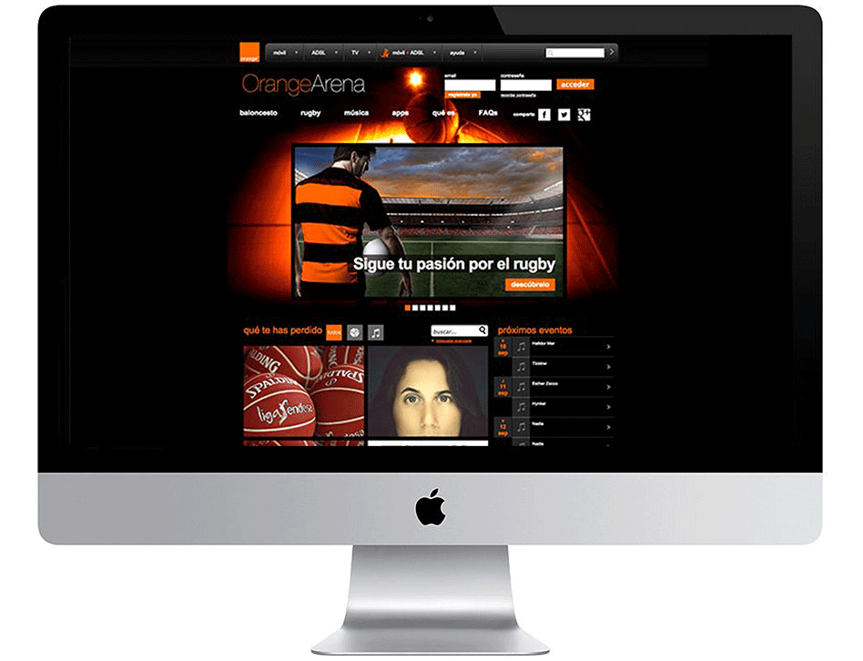 Orange Arena retransmite a tiempo real con AWS y Claranet