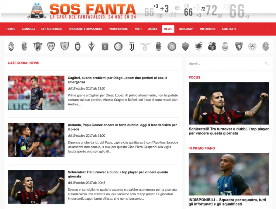 portale web