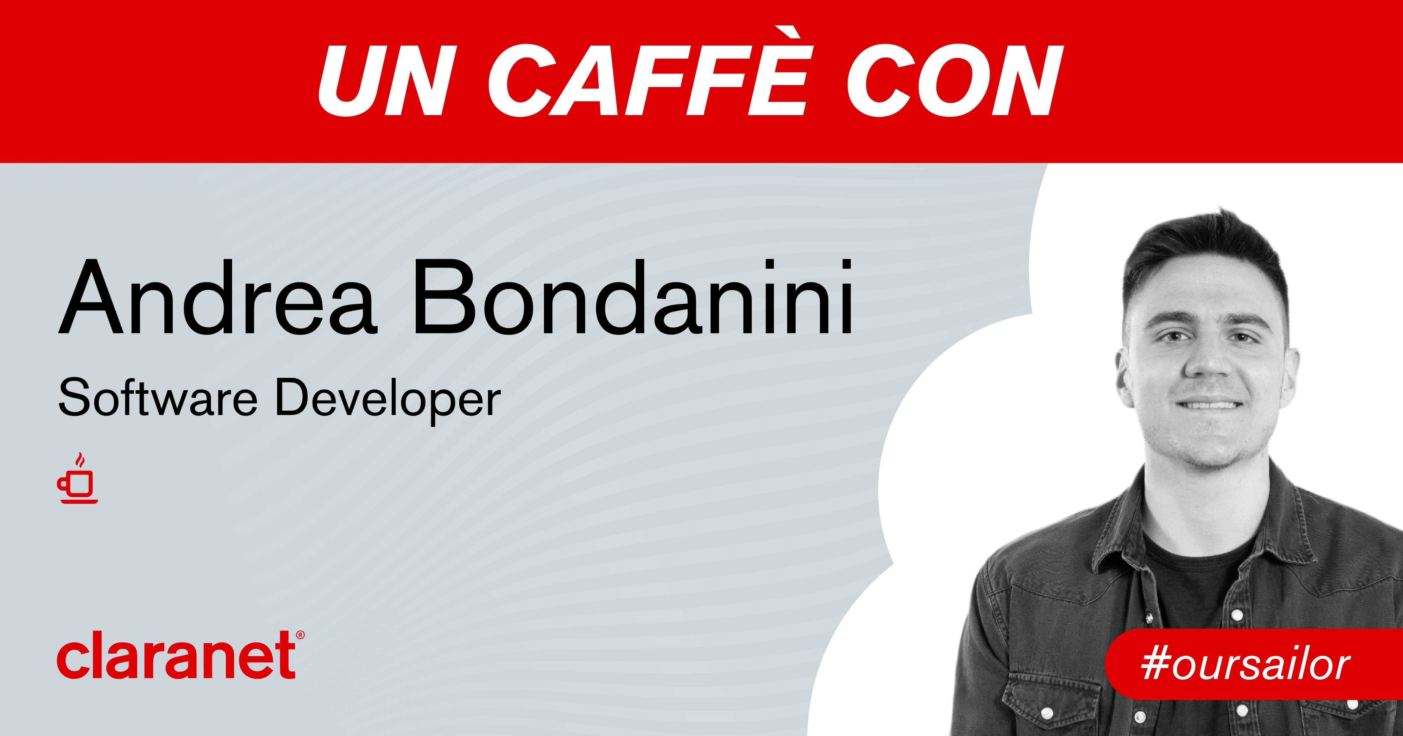 Un caffè con… ANDREA BONDANINI