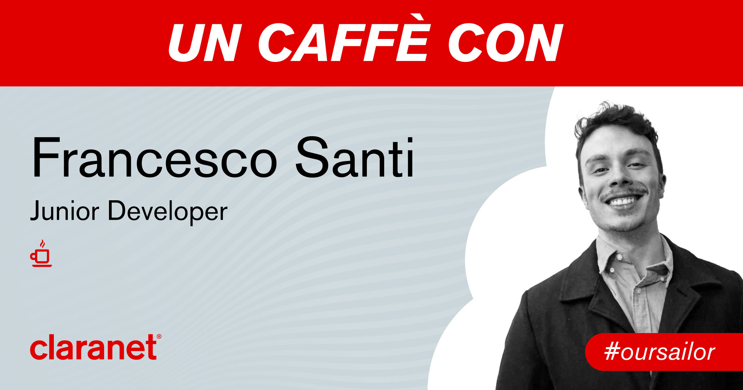 Un caffè con… FRANCESCO SANTI