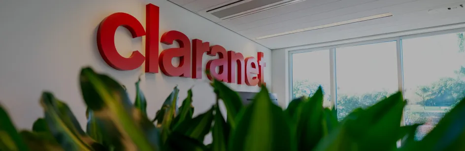 Claranet muur