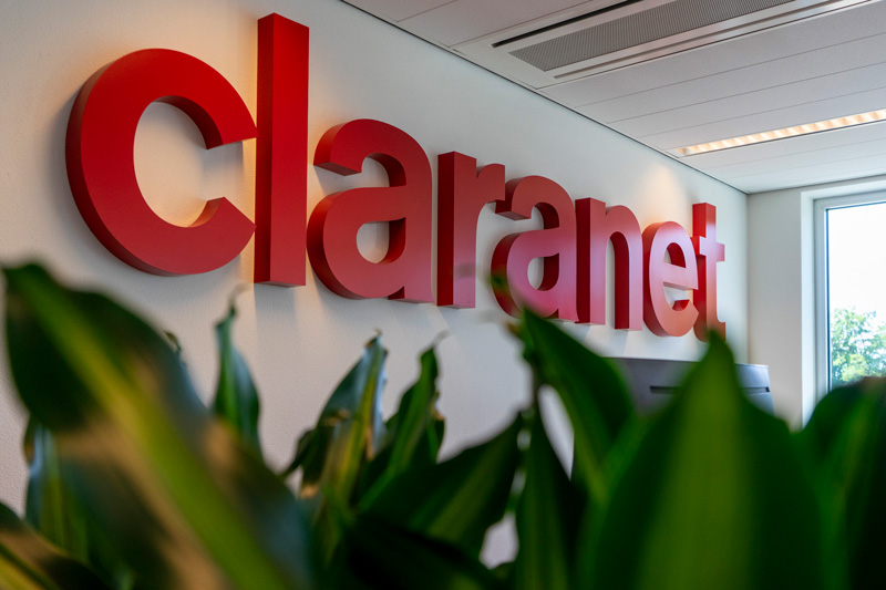 Claranet Benelux pand logo