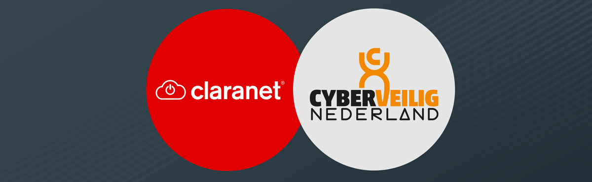 Claranet en Cyberveilig Nederland logo