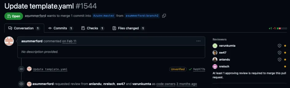 Pull Request Github