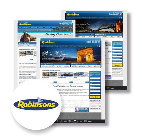Customer case study website view robinsons relocation