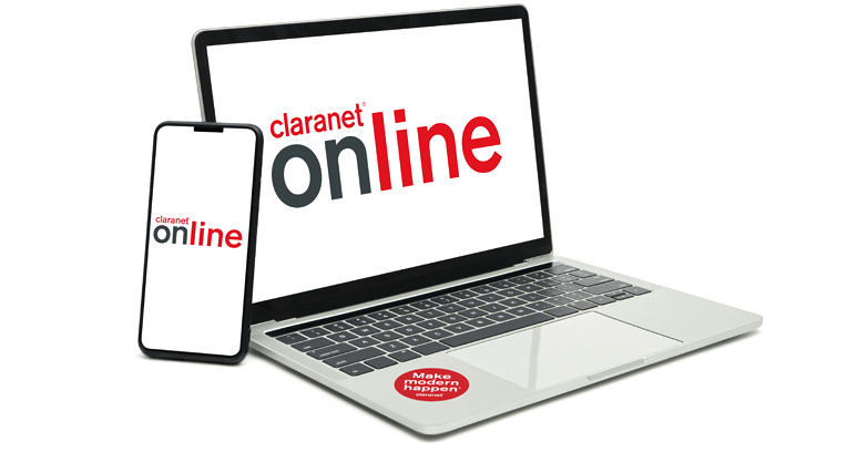ClaranetOnline can be used on mulitple devices