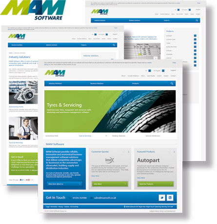 MAM Software website image